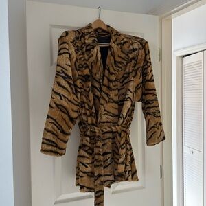 Vintage print jacket